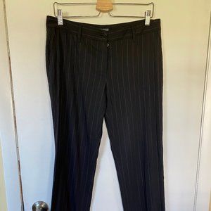 Dolce & Gabbana Low Rise Pink Pinstripe Trouser